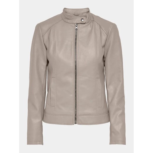 JDY Kurtka z imitacji skóry Emily 15241382 Beżowy Slim Fit Jdy 38 MODIVO