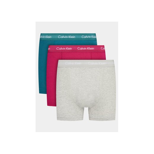 Calvin Klein Underwear Komplet 3 par bokserek 0000U2662G Kolorowy ze sklepu MODIVO w kategorii Majtki męskie - zdjęcie 170148905