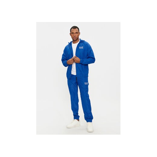 EA7 Emporio Armani Dres 8NPV08 PN4HZ 1582 Niebieski Regular Fit ze sklepu MODIVO w kategorii Dresy męskie - zdjęcie 170149018