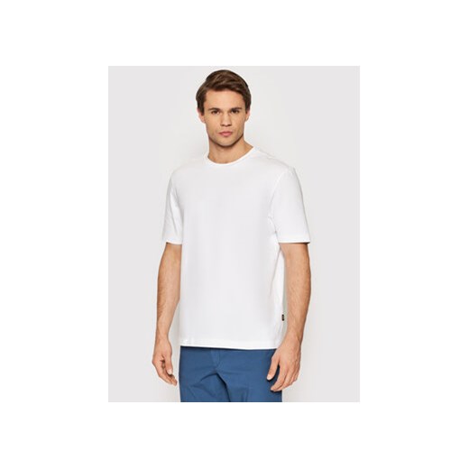Boss T-Shirt Thompson 02 50468972 Biały Regular Fit ze sklepu MODIVO w kategorii T-shirty męskie - zdjęcie 170149088