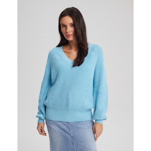 Sweter PINERO J. Niebieski XS ze sklepu Diverse w kategorii Swetry damskie - zdjęcie 170149458