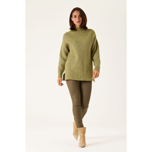 Garcia Sweter w kolorze zielonym ze sklepu Limango Polska w kategorii Swetry damskie - zdjęcie 170149696