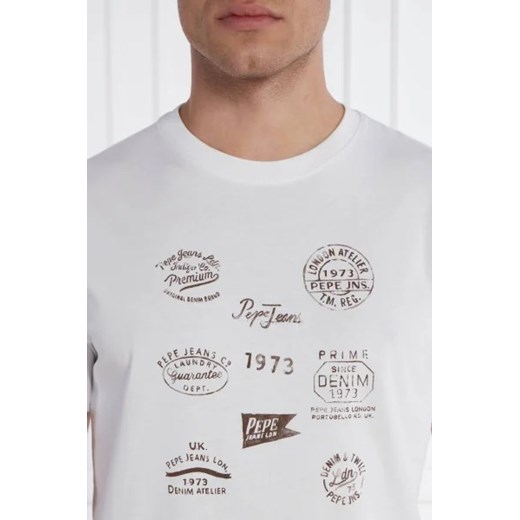 Pepe Jeans London T-shirt CHAY | Regular Fit XL promocja Gomez Fashion Store
