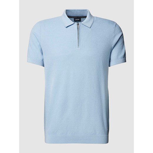 Koszulka polo o kroju regular fit z zamkiem błyskawicznym model ‘Vancro’ ze sklepu Peek&Cloppenburg  w kategorii T-shirty męskie - zdjęcie 170169035