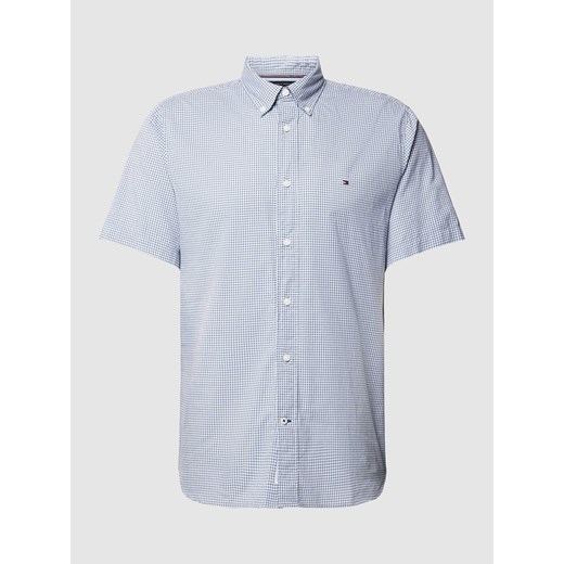 Koszula casualowa z wyhaftowanym logo model ‘GINGHAM’ ze sklepu Peek&Cloppenburg  w kategorii Koszule męskie - zdjęcie 170169055