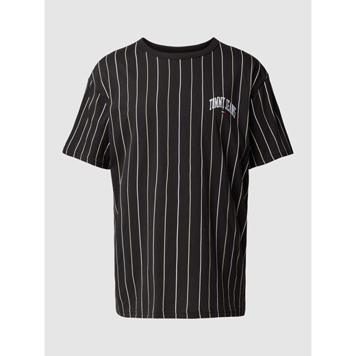 T-shirt ze wzorem w cienkie prążki ze sklepu Peek&Cloppenburg  w kategorii T-shirty męskie - zdjęcie 170169107
