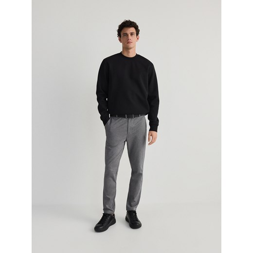 Reserved - Spodnie slim fit - ciemnoszary Reserved M Reserved