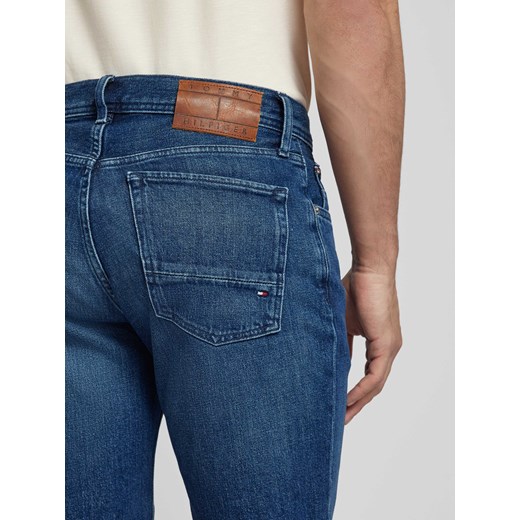 Szorty jeansowe o kroju regular fit z 5 kieszeniami model ‘BROOKLYN’ Tommy Hilfiger 36 Peek&Cloppenburg 