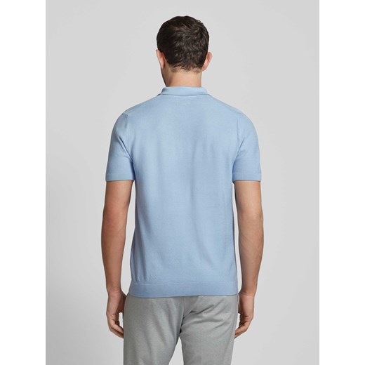Koszulka polo o kroju regular fit z zamkiem błyskawicznym model ‘Vancro’ XXXL Peek&Cloppenburg 
