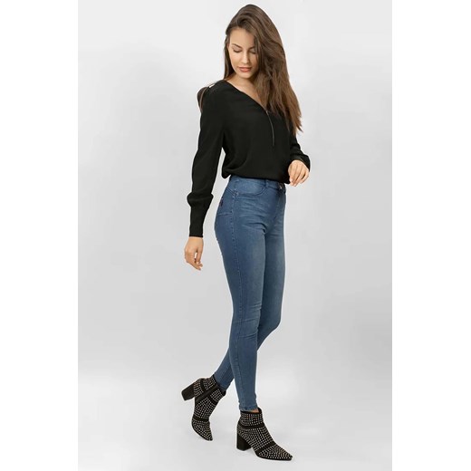 Damskie legginsy jasny jeans Gatta ze sklepu 5.10.15 w kategorii Jeansy damskie - zdjęcie 170178767