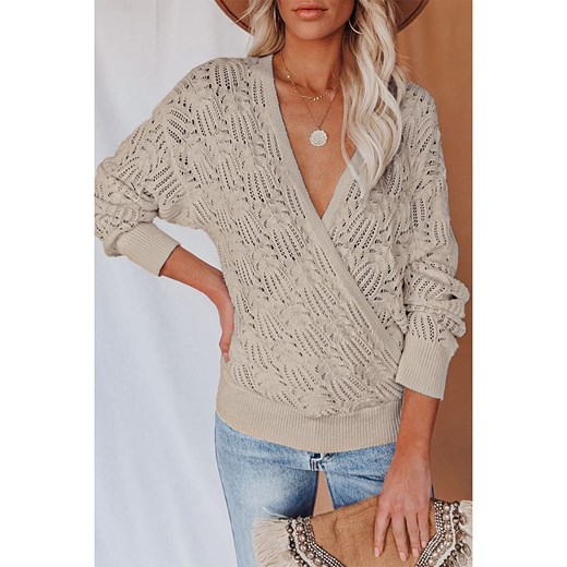 LA Angels Sweter w kolorze beżowym ze sklepu Limango Polska w kategorii Swetry damskie - zdjęcie 170185306