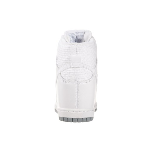 Nike Sportswear DUNK SKY Tenisówki i Trampki wysokie white/dove grey zalando bez wzorów/nadruków
