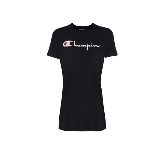 Champion T-Shirt "Long Top" | 110045 | Kobieta | Czarny ze sklepu ubierzsie.com w kategorii Bluzki damskie - zdjęcie 170207347