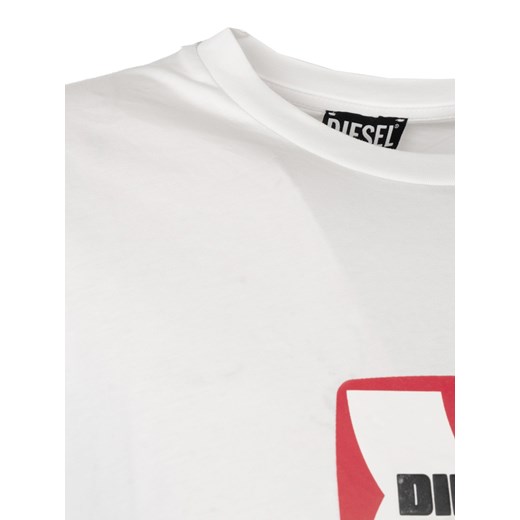 Diesel T-Shirt "T-Diegor" | A03848-0GRAI-100 | Mężczyzna | Biały Diesel 3XL wyprzedaż ubierzsie.com