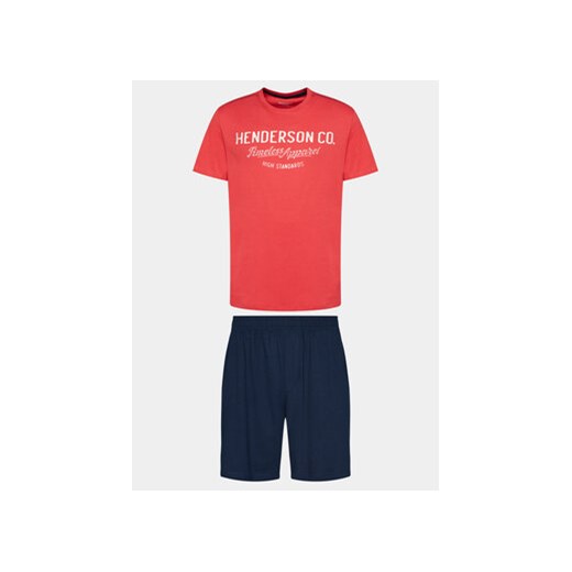 Henderson Piżama 41286 Czerwony Regular Fit ze sklepu MODIVO w kategorii Piżamy męskie - zdjęcie 170211377