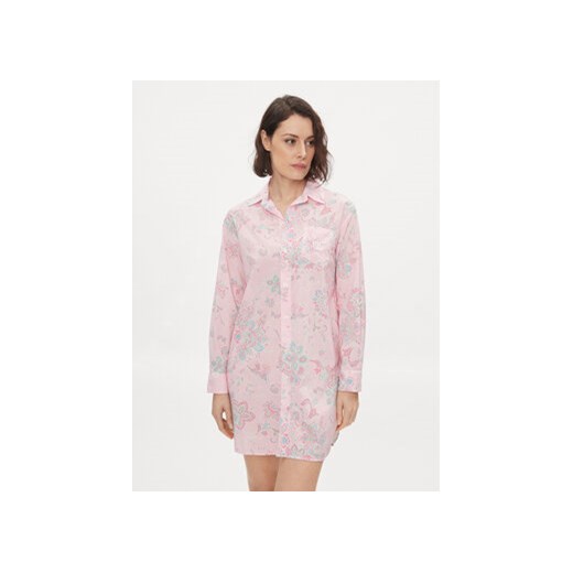 Lauren Ralph Lauren Koszula nocna ILN32317 Różowy ze sklepu MODIVO w kategorii Koszule nocne - zdjęcie 170211489