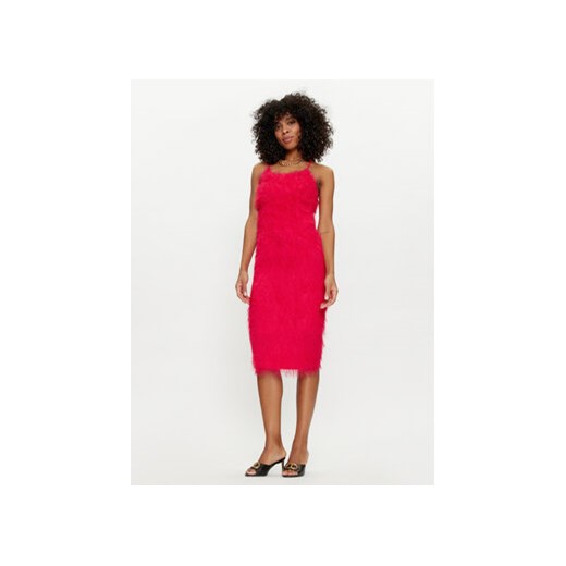 TWINSET Sukienka koktajlowa 241TP2430 Różowy Regular Fit ze sklepu MODIVO w kategorii Sukienki - zdjęcie 170211565