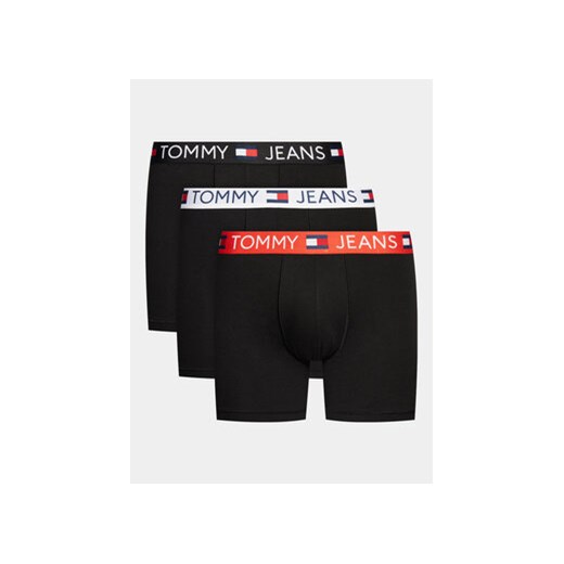 Tommy Jeans Komplet 3 par bokserek UM0UM03255 Czarny ze sklepu MODIVO w kategorii Majtki męskie - zdjęcie 170211599