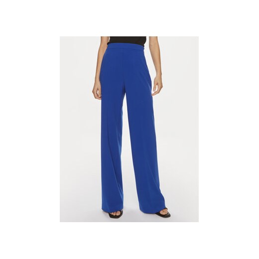 Patrizia Pepe Spodnie materiałowe 2P1603/A049-CA01 Niebieski Regular Fit ze sklepu MODIVO w kategorii Spodnie damskie - zdjęcie 170211867