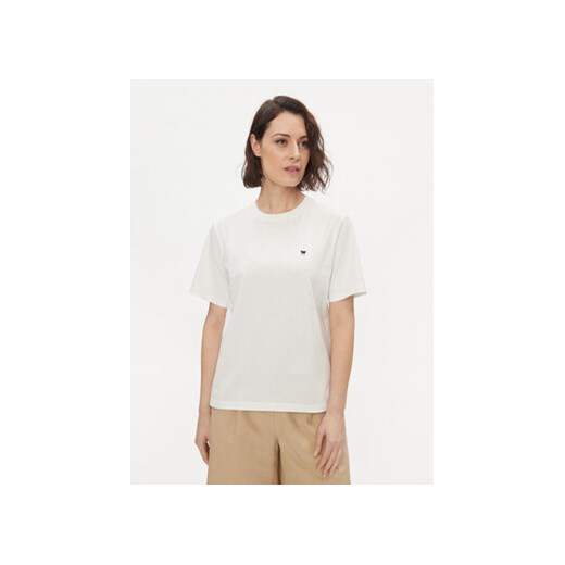 Weekend Max Mara T-Shirt Deodara 2415971041 Biały Regular Fit ze sklepu MODIVO w kategorii Bluzki damskie - zdjęcie 170212016