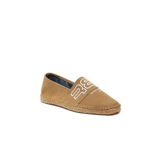 Espadryle męskie Replay brązowe 
