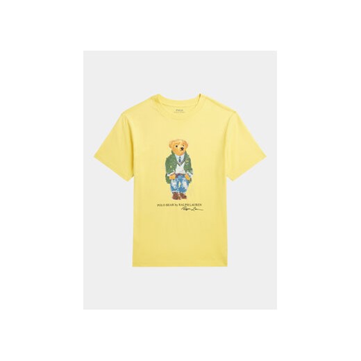 Polo Ralph Lauren T-Shirt 323853828031 Żółty Regular Fit ze sklepu MODIVO w kategorii T-shirty chłopięce - zdjęcie 170212178