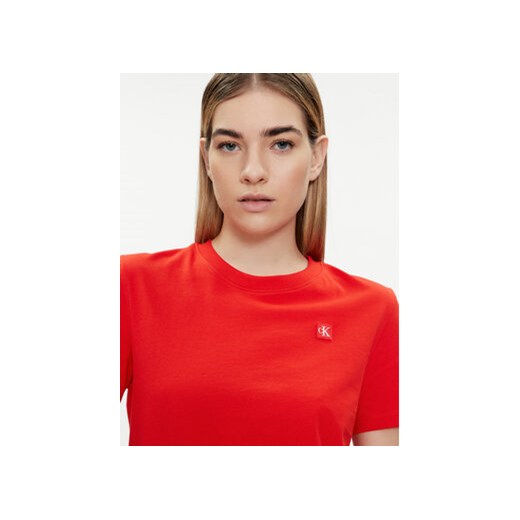 Bluzka damska Calvin Klein czerwona 