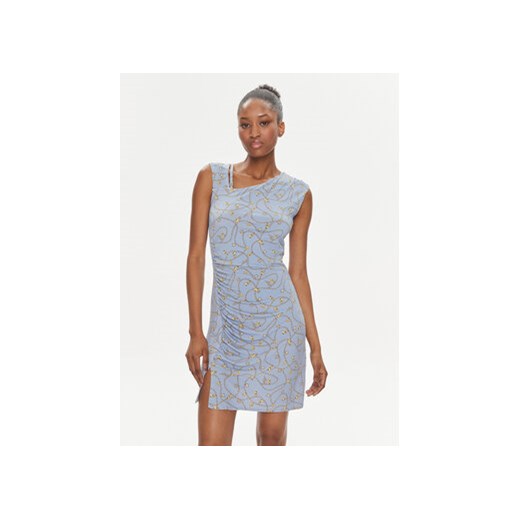 Hugo Sukienka codzienna Nalira 50514027 Niebieski Slim Fit ze sklepu MODIVO w kategorii Sukienki - zdjęcie 170212378
