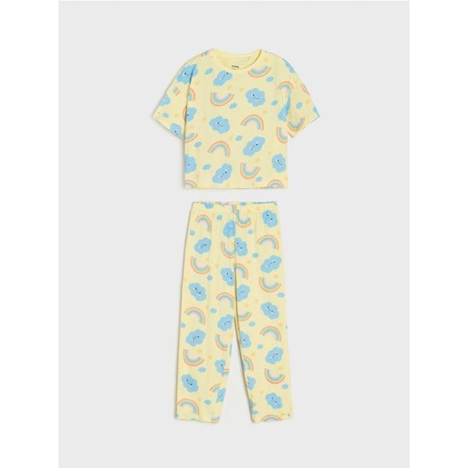 Sinsay - Piżama - żółty ze sklepu Sinsay w kategorii Piżamy dziecięce - zdjęcie 170217329