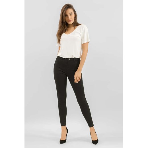 Damskie legginsy czarny jeans Gatta ze sklepu 5.10.15 w kategorii Spodnie damskie - zdjęcie 170218018