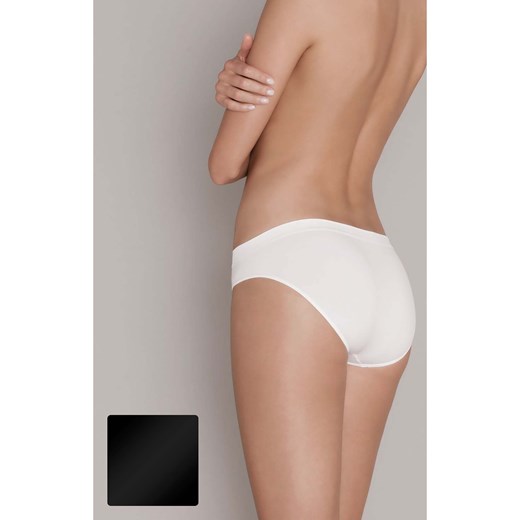 Majtki damskie typu bikini z obniżonym stanem czarne Gatta ze sklepu 5.10.15 w kategorii Majtki damskie - zdjęcie 170218096