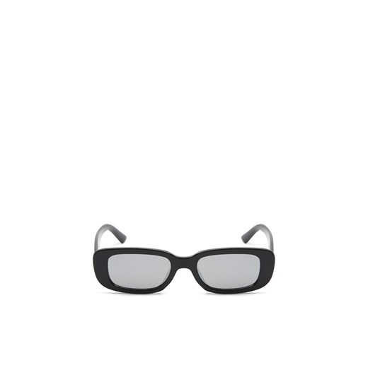 Cropp - Prostokątne okulary przeciwsłoneczne - srebrny ze sklepu Cropp w kategorii Okulary przeciwsłoneczne damskie - zdjęcie 170218536