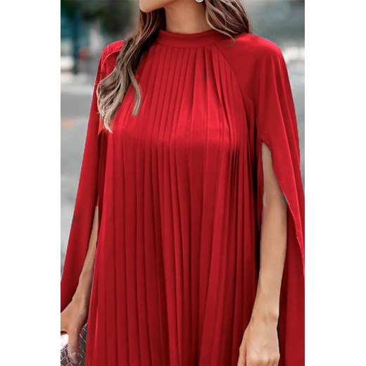 Sukienka GRELDENA RED uniwersalny okazja Ivet Shop