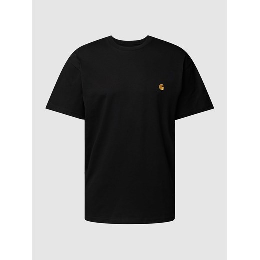 T-shirt z wyhaftowanym logo ze sklepu Peek&Cloppenburg  w kategorii T-shirty męskie - zdjęcie 170220266