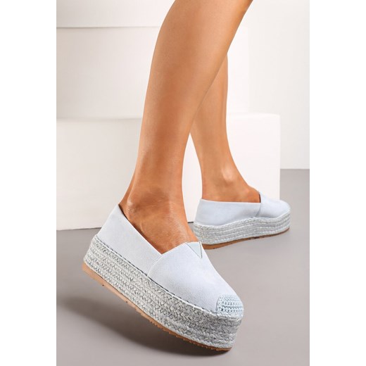 Espadryle damskie Born2be casual na lato na platformie tkaninowe