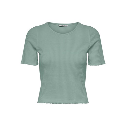 ONLY Koszulka &quot;Emma&quot; w kolorze zielonym ze sklepu Limango Polska w kategorii Bluzki damskie - zdjęcie 170225149