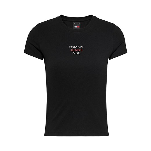 TOMMY JEANS Koszulka w kolorze czarnym ze sklepu Limango Polska w kategorii Bluzki damskie - zdjęcie 170225619