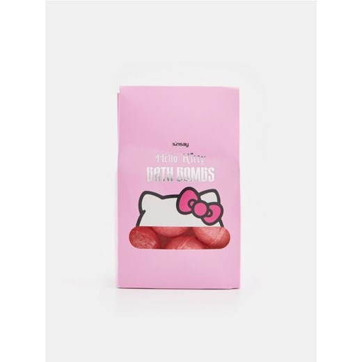 Sinsay - Kule do kąpieli Hello Kitty 6 pack - różowy Sinsay Jeden rozmiar Sinsay