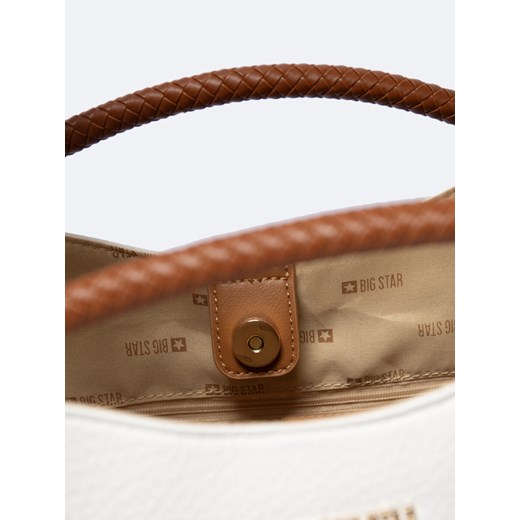 BIG STAR shopper bag na ramię duża ze skóry 