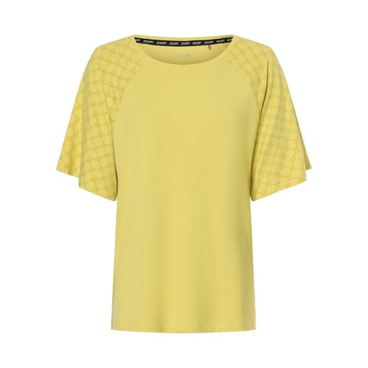 JOOP! Damska koszulka do piżamy Kobiety wiskoza cytrynowy jednolity ze sklepu vangraaf w kategorii Bluzki damskie - zdjęcie 170230445