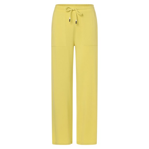 JOOP! Damskie spodnie od piżamy Kobiety Dżersej cytrynowy jednolity ze sklepu vangraaf w kategorii Piżamy damskie - zdjęcie 170230447