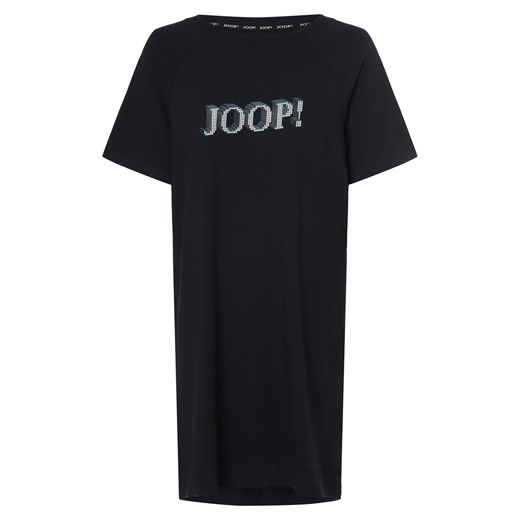 JOOP! Damska koszula nocna Kobiety Dżersej granatowy jednolity ze sklepu vangraaf w kategorii Koszule nocne - zdjęcie 170230448