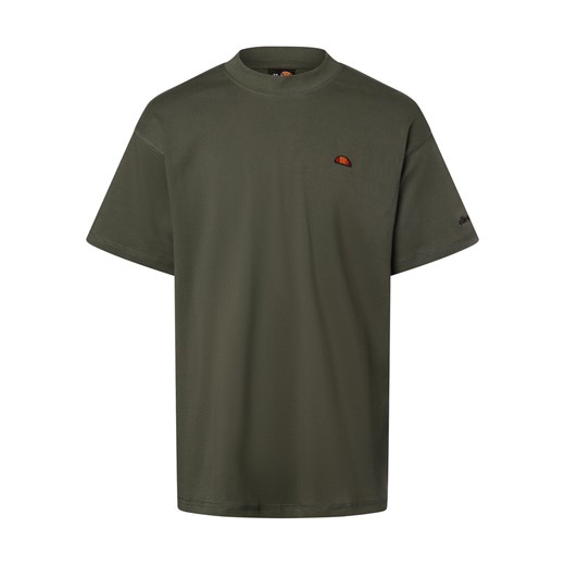 ellesse Koszulka męska - Balatro Mężczyźni Bawełna khaki jednolity ze sklepu vangraaf w kategorii T-shirty męskie - zdjęcie 170230449