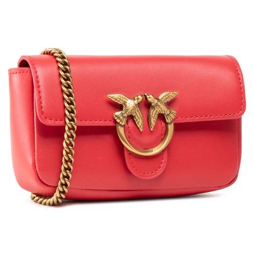 Torebka Pinko Love Tiny Simply C Vit Seta Antiqie Gold PE 21 PLTT 1P221X Y6XT Pinko one size eobuwie.pl