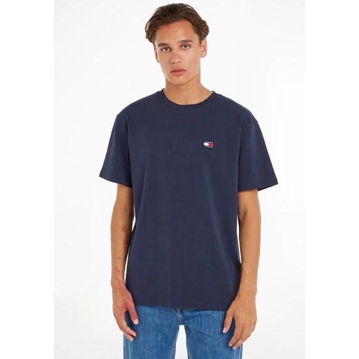 T-shirt męski Tommy Jeans niebieski casual 