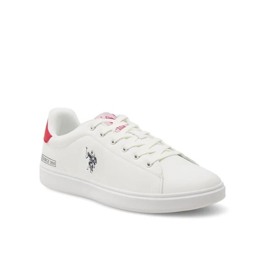Trampki męskie białe U.S Polo Assn. sportowe