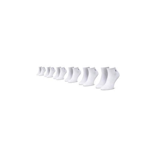 Polo Ralph Lauren Zestaw 6 par niskich skarpet unisex 449723765002 r.OS Biały ze sklepu MODIVO w kategorii Skarpetki damskie - zdjęcie 170237067