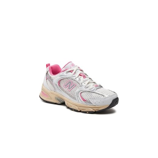 Buty sportowe damskie New Balance w stylu casual płaskie 
