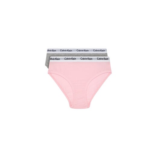 Calvin Klein Underwear Komplet 2 par fig G80G895000 Szary ze sklepu MODIVO w kategorii Majtki dziecięce - zdjęcie 170237165