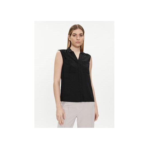 Calvin Klein Koszula K20K207031 Czarny Regular Fit ze sklepu MODIVO w kategorii Koszule damskie - zdjęcie 170237379